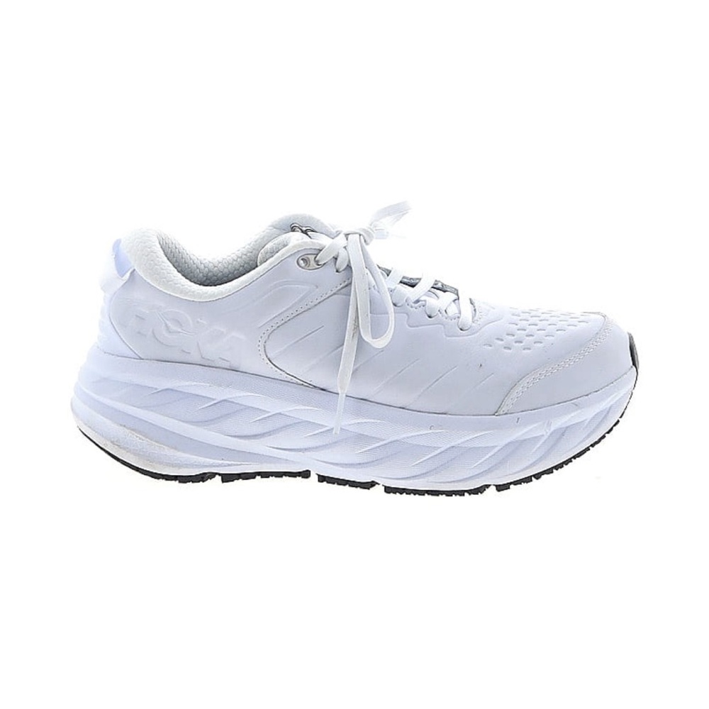 Hoka One One Bondi SR all white shoes